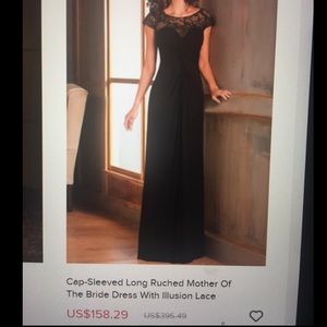 Mingda’s navy dress